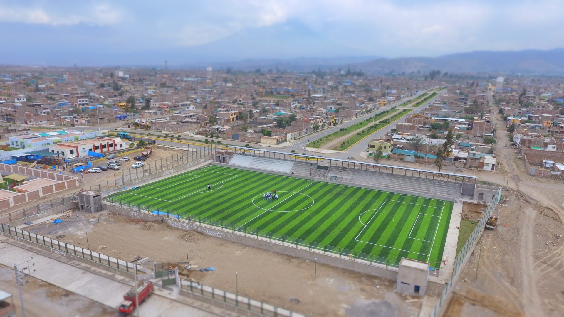 Alcalde de Arequipa inspeccionó obras en distritos MUNICIPALIDAD