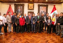 Alcalde de Arequipa juramentó como presidente del Comité Provincial de Seguridad Ciudadana