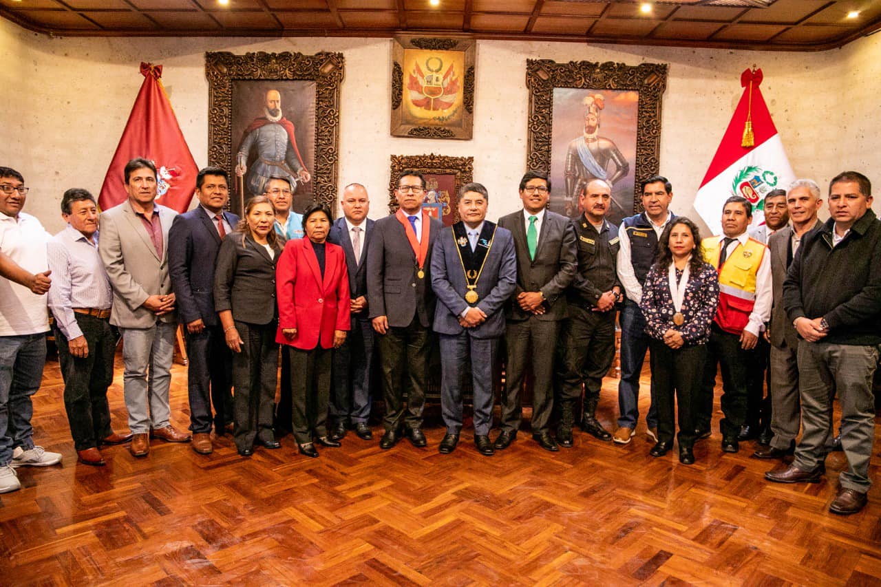 Alcalde de Arequipa juramentó como presidente del Comité Provincial de Seguridad Ciudadana