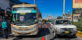 Municipalidad de Arequipa implementa plan piloto de carril segregado para buses del SIT