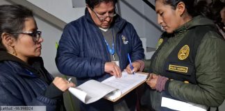 Clausuran local en operativo de fiscalización en la calle Cruz Verde