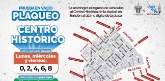 Municipalidad de Arequipa iniciará el 6 de octubre la prueba en vacío del plaqueo vehicular en el Centro Histórico