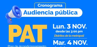 Plan de Acondicionamiento Territorial PAT