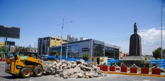 TRABAJOS EN ÓVALO DEL PUENTE GRAU SE EJECUTAN POR TRAMOS
