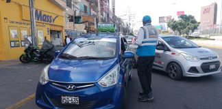 34 vehículos informales fueron internados en operativos de control de taxis en Arequipa