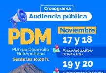 Plan de Desarrollo Metropolitano PDM
