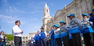 Municipalidad de Arequipa participa en lanzamiento del Plan de Seguridad Navidad 2025 y Año Nuevo 2026