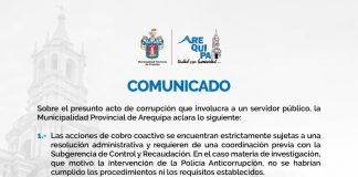 COMUNICADO