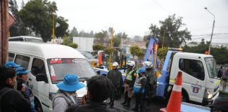 Segundo día de operativos en Puente Grau deja seis vehículos internados por transporte informal