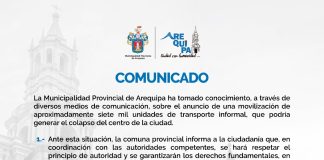 COMUNICADO