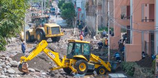 MPA PONE A DISPOSICIÓN TODO UN POOL DE MAQUINARIA PESADA PARA RECUPERACIÓN DE ZONAS AFECTADAS EN FLORA TRISTÁN