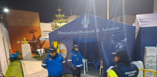 Paramédicos municipales realizan cerca de 80 atenciones médicas en zona afectada de Flora Tristán