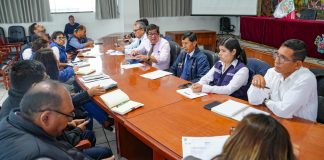 COORDINAN CON EL MEF ACCIONES PARA RECUPERACION EN LA URBANIZACIÓN FLORA TRISTÁN