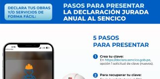 PRESENTACIÓN DE LA DECLARACIÓN JURADA ANUAL 2025 DE LA CONTRIBUCIÓN AL SENCICO – 2025