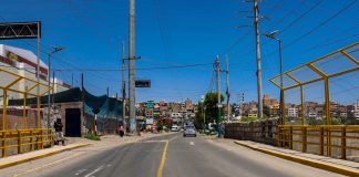 PUENTE ERNESTO GÜNTHER SUPERÓ PRUEBA DE LLUVIAS EN AREQUIPA