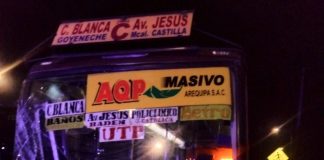 Bus con logos de “AQP Masivo” involucrado en accidente en Cerro Colorado no pertenece al SIT