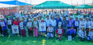MÁS DE 250 FAMILIAS DEL DISTRITO DE LA JOYA AHORA SON PROPIETARIOS