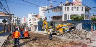 INICIAN OBRAS DE MEJORAMIENTO VIAL EN LA CALLE TORRICO