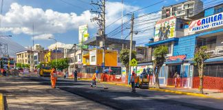 AGILIZAN TRABAJOS EN LA AVENIDA INDEPENDENCIA