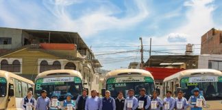Fiscalizan buses de Unión Grau e instalan 50 tarifarios en el terminal B2 de Paucarpata