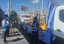 MPA Y PNP EJECUTAN OPERATIVO CONTRA EL TRANSPORTE INFORMAL EN PRINCIPALES VÍAS DE LA CIUDAD
