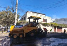 CULMINAN ASFALTADO DE LA CALLE MELGAR