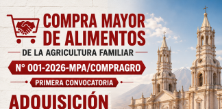 COMPRA MAYOR DE ALIMENTOS DE LA AGRICULTURA FAMILIAR N.° 001-2026-MPA/COMPRAGRO