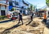DESDE HOY INICIARON ASFALTADO DE LA AV. GOYENECHE