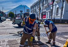 MUNICIPALIDAD DE AREQUIPA CONTINÚA CON TRABAJOS DE PARCHADO EN VÍAS DEL CERCADO